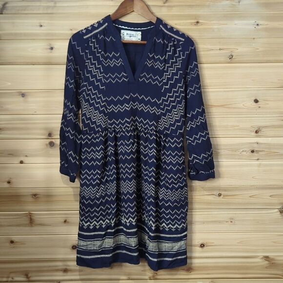 Anthropologie Dresses & Skirts - Anthropologie Dress Womens Small Blue Holding Horses Mini Dress